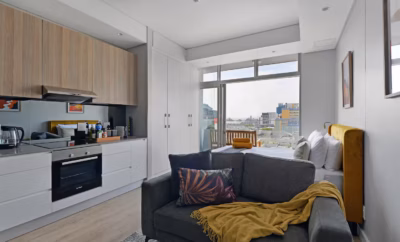 Dura-Chic Studio Apartment with City Views!